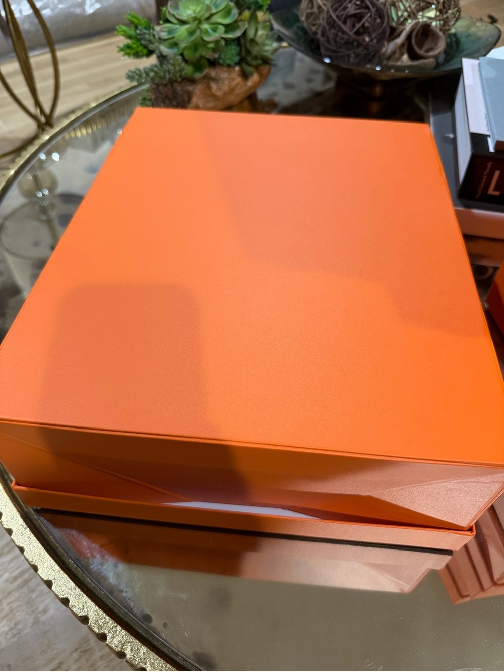 Hermès Orange 3 Gift Boxes - Picture 5 of 11